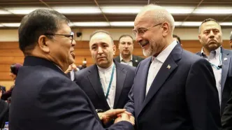 قالیباف در نشست پایبندی به حقوق بین‌الملل در ژنو