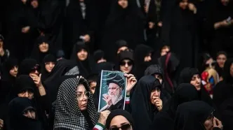 گزارش تصویری مراسم عزاداری برای ۱۸ شهید حملات رژیم صهیونیستی در محله نارمک