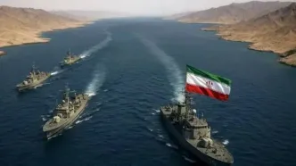 ایران مین‌ های دریایی برای بستن تنگه هرمز را بارگیری کرده است