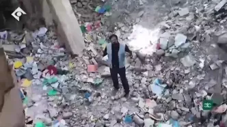 گودال عظیم ؛ آثار حمله اسرائیل به زندان اوین + ویدئو