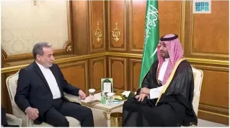 دیدار عباس عراقچی با ولی‌عهد عربستان سعودی در جده