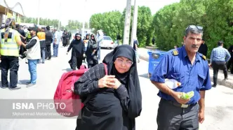 بازدید دبیر کل جمعیت هلال احمر از مرز شلمچه