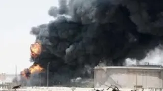 حمله پهپادی به میدان نفتی در موصل عراق/ ویدئو