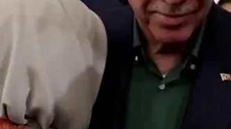 ببینید؛ همسر اردوغان با شنیدن پایان پ‌ک‌ک گریست