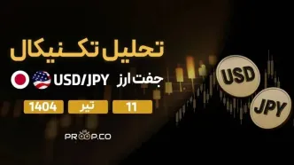 تحلیل تکنیکال روزانه جفت‌ارز دلار به ین (USD/JPY) | چهار‌‌شنبه ۱۱ تیر ۱۴۰۴