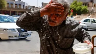 هشدار نارنجی بی‌هنجاری گرما در سراسر ایران
