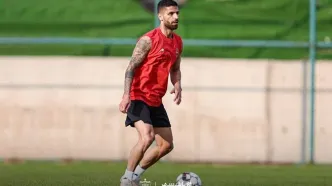 هافبک پرسپولیس از ترکیب اصلی دور شد!