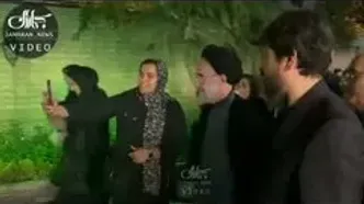 حضور خاتمی در مراسم عزاداری شب تاسوعا دارالزهرا (س)