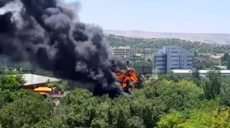 تصاویر آتش سوزی مرگبار عراق با ۷۷ کشته را ببینید + ویدئو