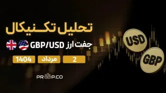تحلیل تکنیکال روزانه جفت‌ارز پوند به دلار (GBP/USD) | 2 مرداد ۱۴۰۴