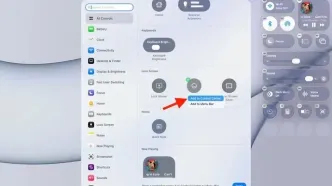 آموزش شخصی سازی کنترل سنتر مک در macOS Tahoe 26