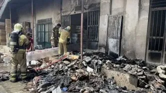 جزئیات حریق در انبار کفش بازار تهران