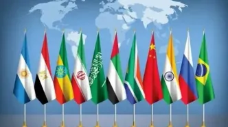 عکس یادگاری شرکت کنندگان در هفدهمین اجلاس سران کشورهای عضو بریکس