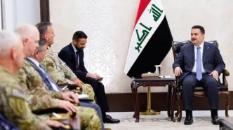 دیدار فرمانده سنتکام با السودانی در بغداد