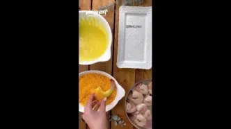 ببینید؛ آموزش سوخاری خوشمزه با سس تارتار خانگی