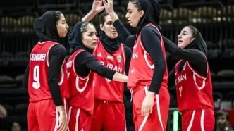 صعود تیم ملی بسکتبال زنان ایران به فینال کاپ آسیا