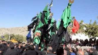 سلام علم‌ها در محمودآباد بیرجند