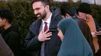 زهران ممدانی نامزد شیعه شهرداری نیویورک در مراسم روز عاشورا حاضر شد + ویدئو