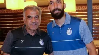 جشن در اردوی استقلال در شب خداحافظی حسینی/ عکس