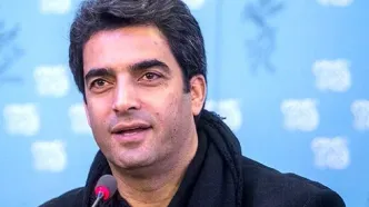 قابی از منوچهر هادی و کشتی‌گیر مشهور در تعزیه