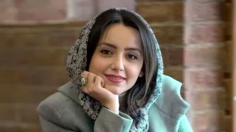 تصویری از استایل جنجالی نازنین بیاتی، در خیابان های تهران