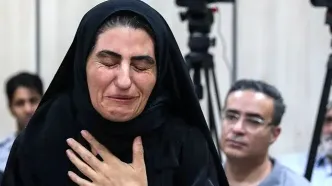 تصاویر؛ اشک‌های بی‌پایان در دادگاه قتل الهه حسین‌نژاد