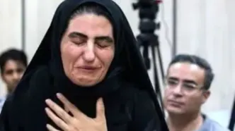 ویدئویی دردناک از روز دادگاه الهه حسین‌نژاد