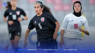 پوستر AFC  برای صعود زنان فوتبال ایران به جام ملت های آسیا