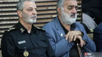 حضور سرلشکر موسوی در مراسم گرامیداشت شهید سرلشکر محمد سعید ایزدی + عکس