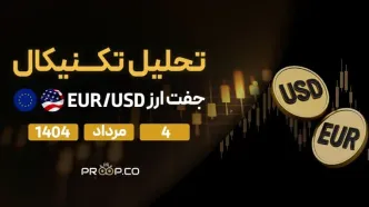 تحلیل تکنیکال روزانه جفت‌ارز یورو به دلار (EUR/USD) | 4 مرداد  ۱۴۰۴