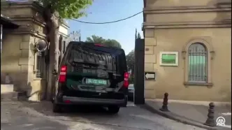 ببینید| ورود هیئت‌های دیپلماتیک اروپایی به کنسولگری ایران در استانبول