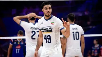 تکرار نتیجه در ست دوم؛ ایران 25 - بلغارستان 17