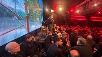 حضور مخبر و قالیباف در مهدیه امام حسن مجتبی (ع) تهران