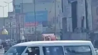 فیلم آتش سوزی مجدد در یک مرکز تجاری دیگر در عراق