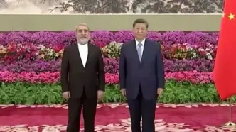 سفیر جدید ایران در چین استوارنامه خود را تقدیم شی جین پینگ کرد