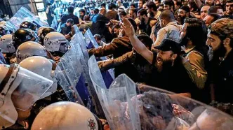 بلوای یک کاریکاتور  در استانبول