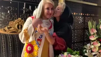 تبریک تولد دلنشینِ آوا گنجی، به مادرش «فاطمه گودرزی»