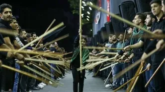 مراسم عزاداری شاه حسین گویان در تبریز