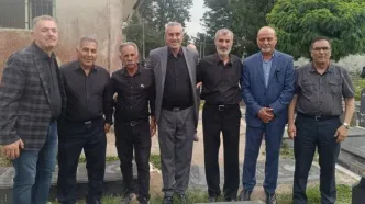 رفقای قدیمی کنار هم حتی در آبکنار انزلی +عکس
