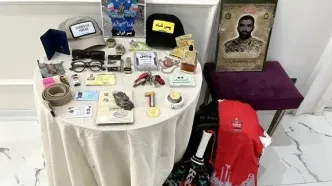 حضور پرسپولیسی‌ها در منزل شهید جنگ ۱۲روزه