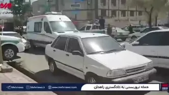 اولین تصاویر از حمله تروریستی در زاهدان+فیلم