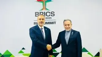 گزارش تصویری دیدار و گفتگوی سید عباس عراقچی و هاکان فیدان