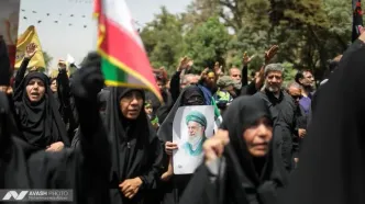 دسته عزاداری مردمی دانشجویی ظهر تاسوعادر تهران