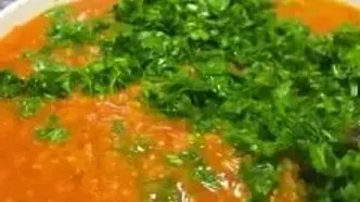 طرز تهیه یه آش گوجه ترش و خوشمزه، مخصوص روزهای گرم!