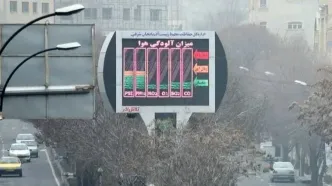 آلودگی هوا وضعیت تهران را به مرز قرمز رساند