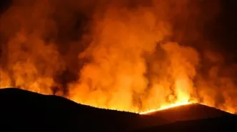 آتش‌سوزی گسترده در یک هایپرمارکت در عراق