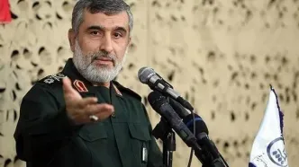 عکسی از لباس شهید سردار حاجی زاده در مراسم ختمش
