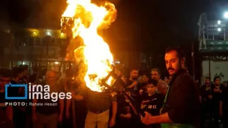 تصاویر؛ آیین سنتی و تاریخی «دسته‌چوبی» گرگان