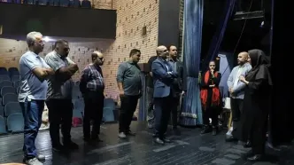 بازدید مدیرکل هنرهای نمایشی از تماشاخانه سنگلج