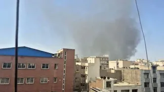 آتش‌سوزی مهیب در محدوده پل روشندلان تهران
